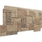 Ekena Millwork 49"W x 24 1/2"H x 1 1/4"D Castle Rock Stacked Stone, StoneWall Faux Stone Siding Panel, Colfax PNU24X48CRCO - alternate 4